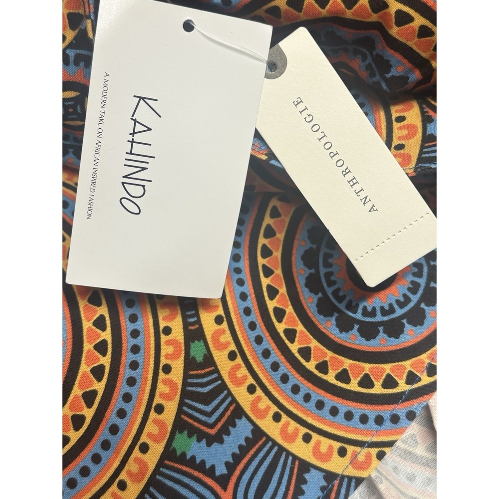 Anthropologie Kahindo Strapless A-Line Dress - Pockets Size X-Small - New - Picture 15 of 16